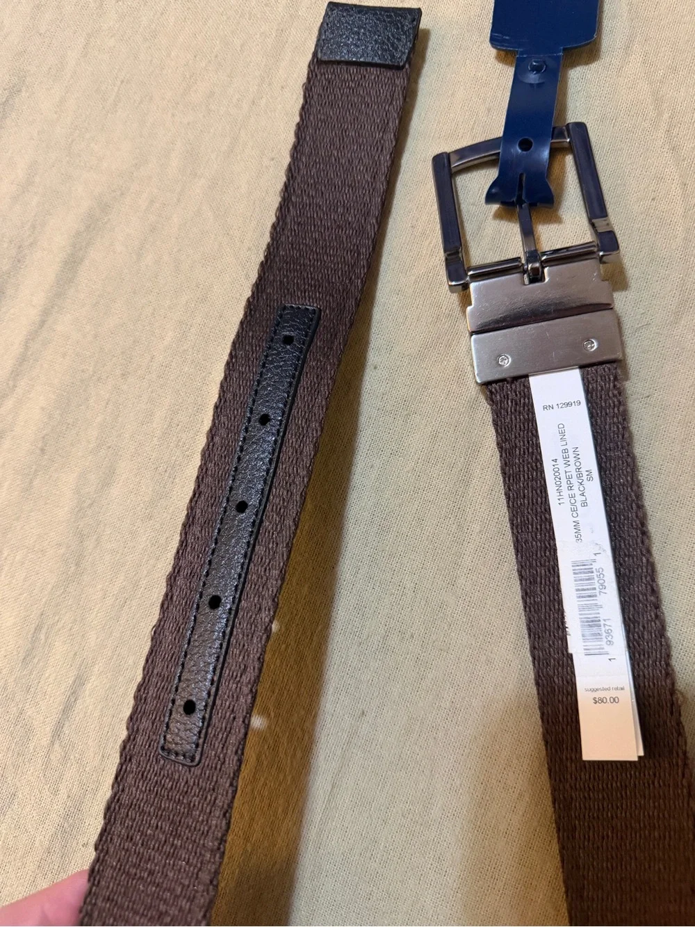 Cole Haan reversible men